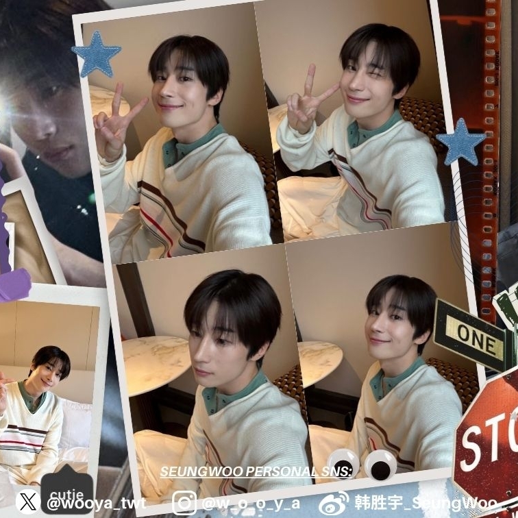 Recent activity shot of Han Seungwoo