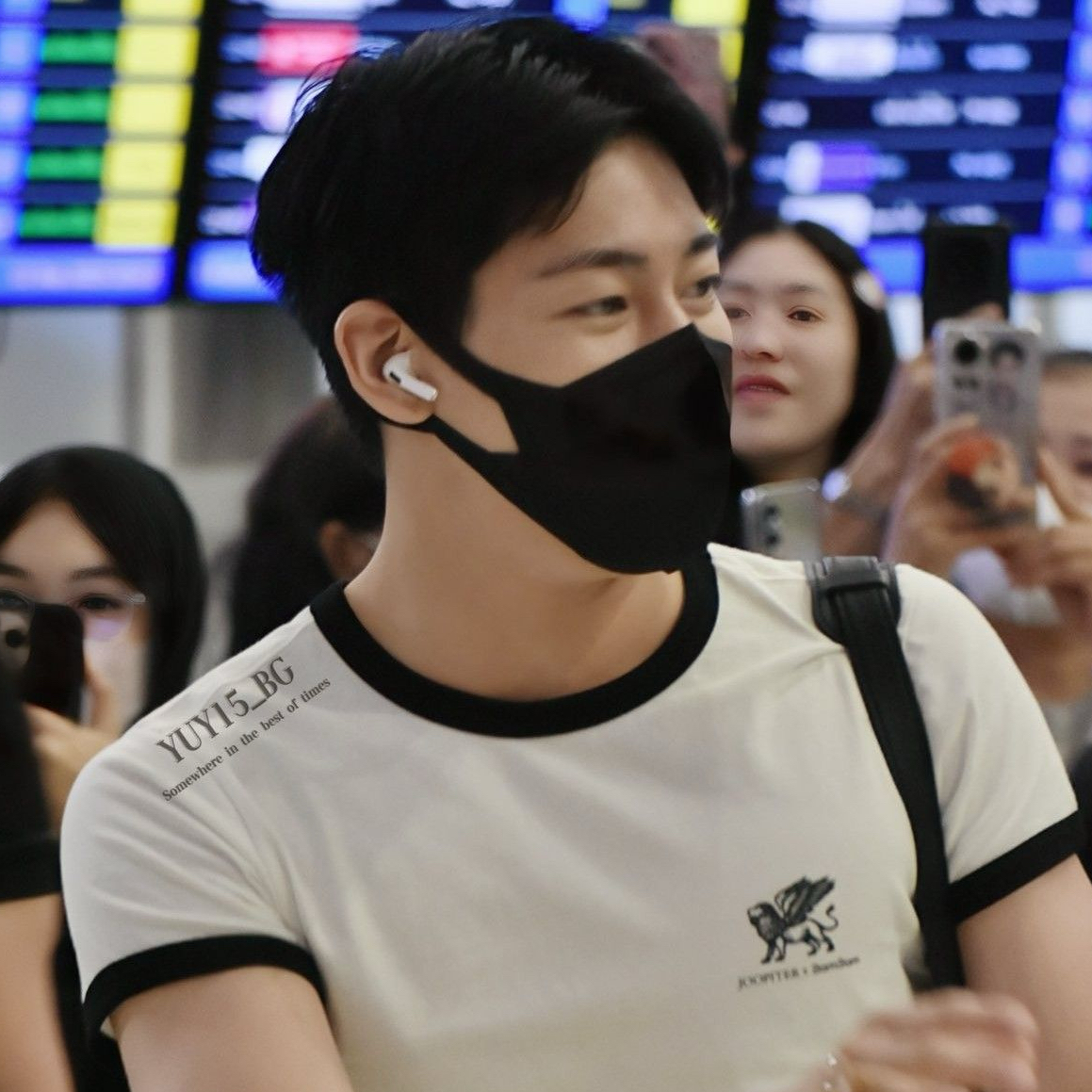 A moment captured by Bambam (GOT7)'s fan