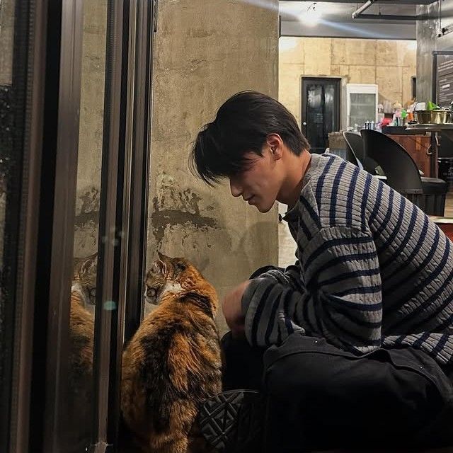 Recent activity shot of San (ATEEZ)