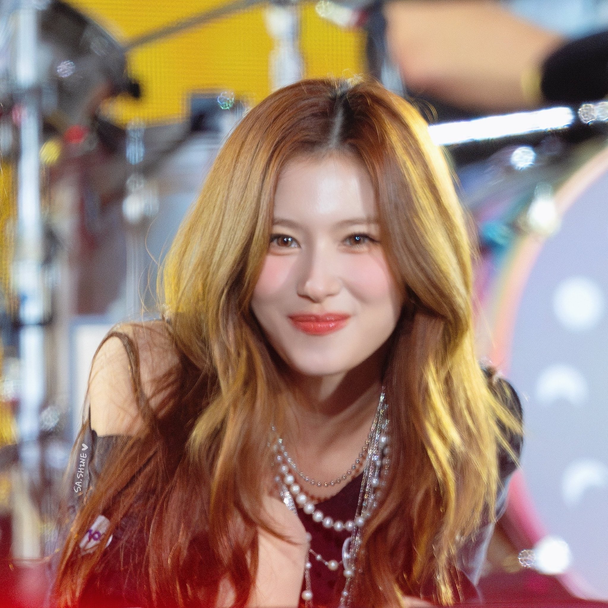 A moment captured by Sana (TWICE)'s fan