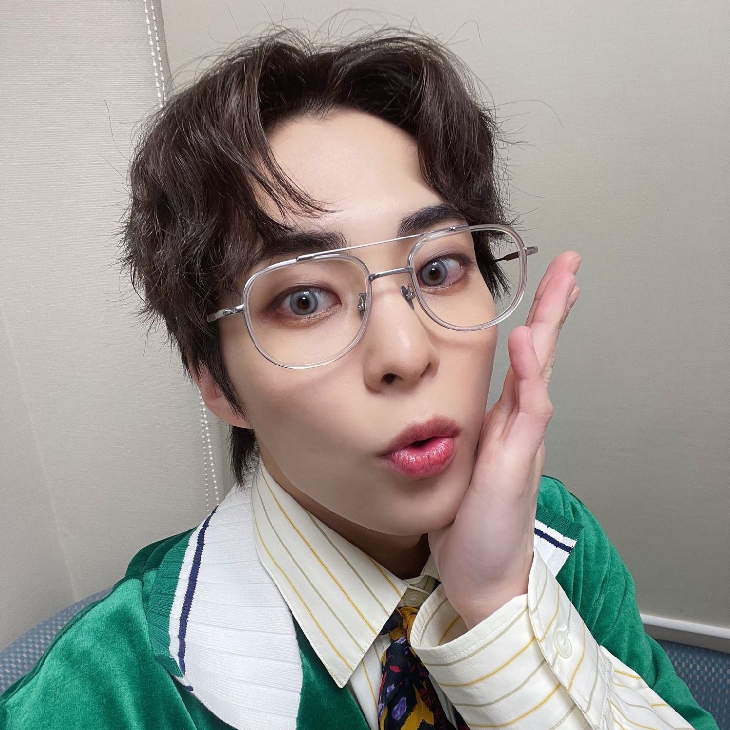 Recent activity shot of Xiumin (EXO)
