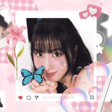 미나 (TWICE)의 비하인드 컷