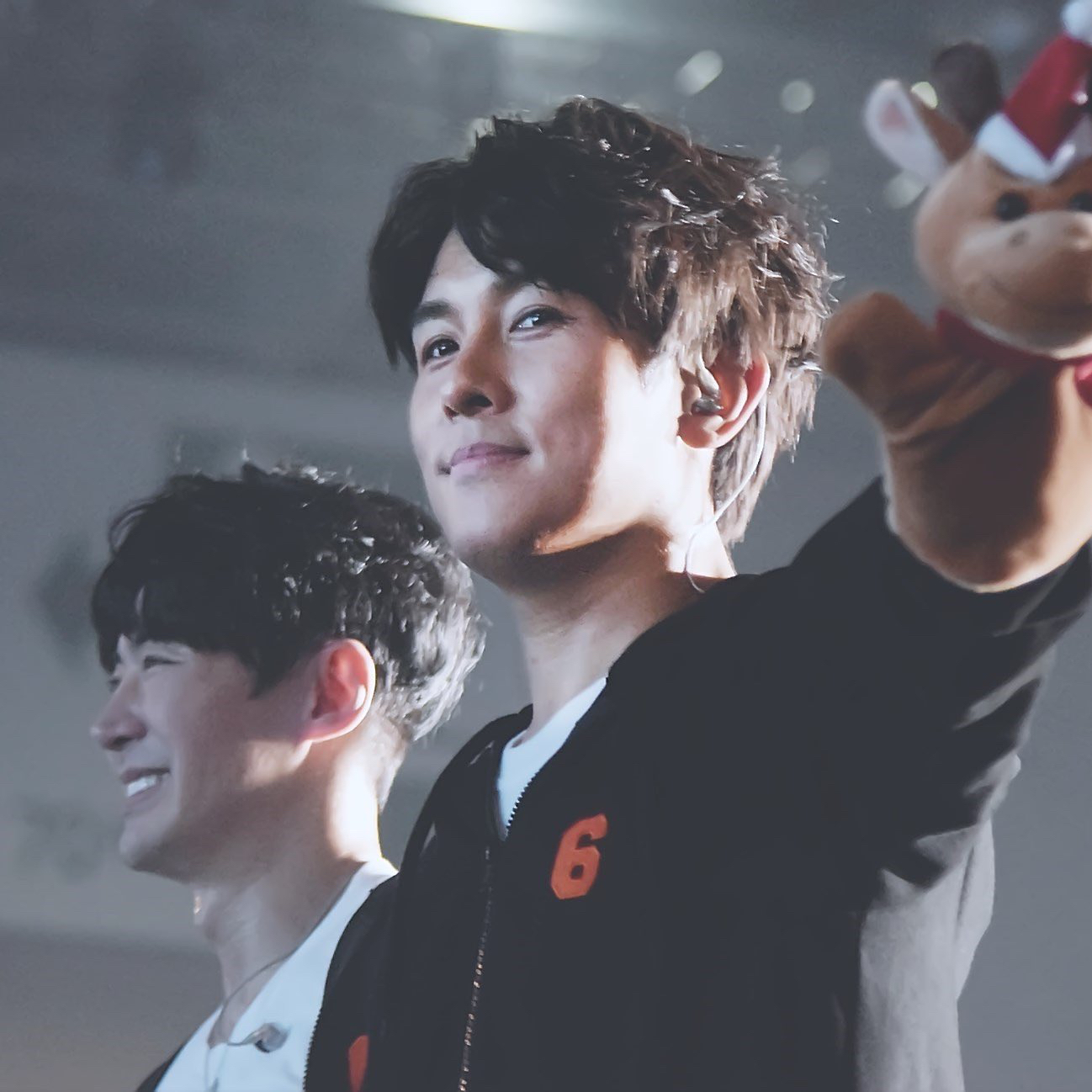 A moment captured by Kim Dongwan (SHINHWA)'s fan