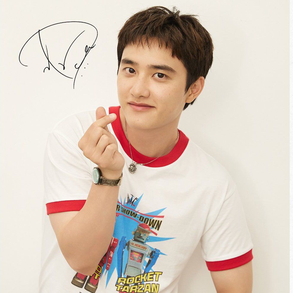 Recent activity shot of D.O. (EXO)