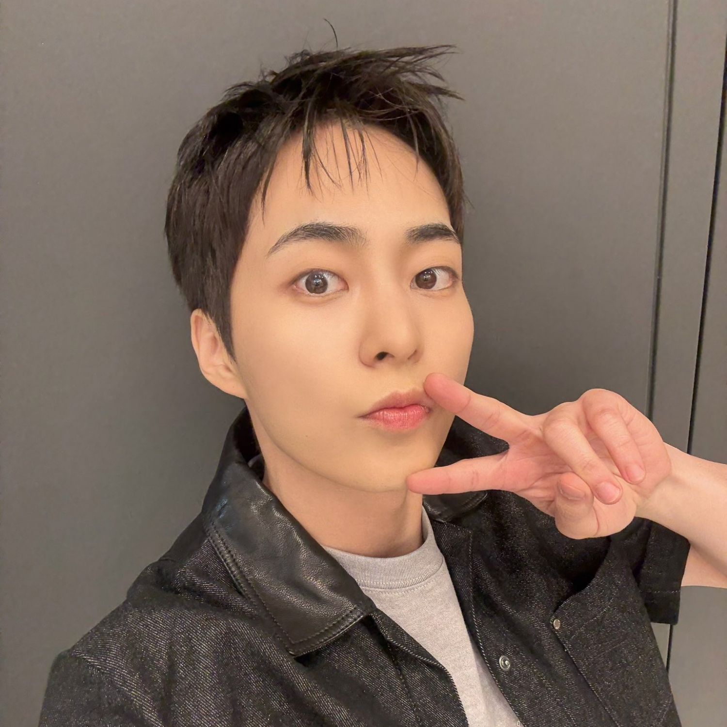 Recent activity shot of Xiumin (EXO)