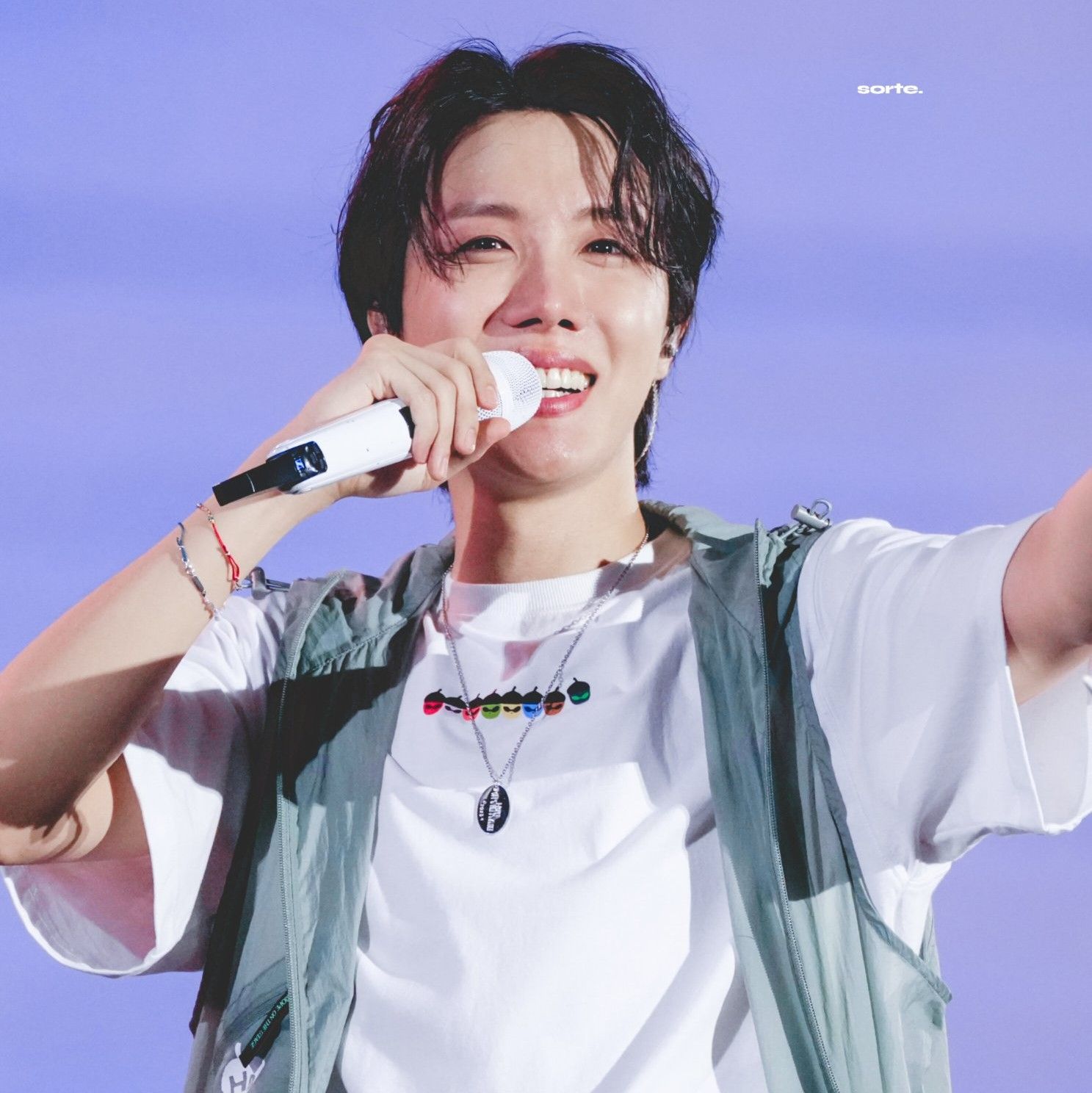 A moment captured by j-hope (BTS)'s fan