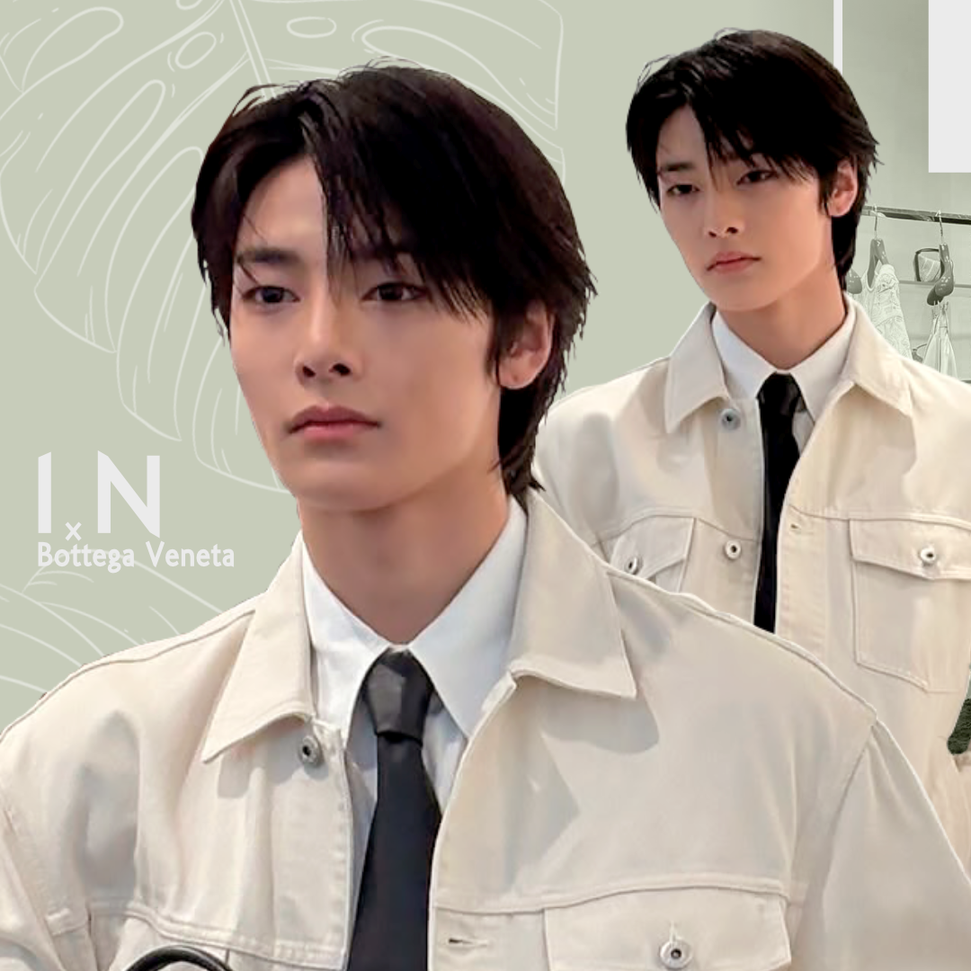 A moment captured by I.N (Stray Kids)'s fan