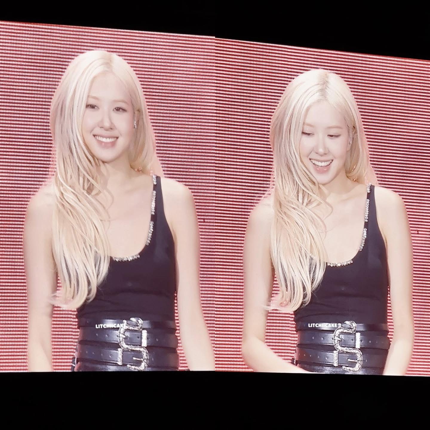 ROSÉ (BLACKPINK)粉丝拍下的瞬间