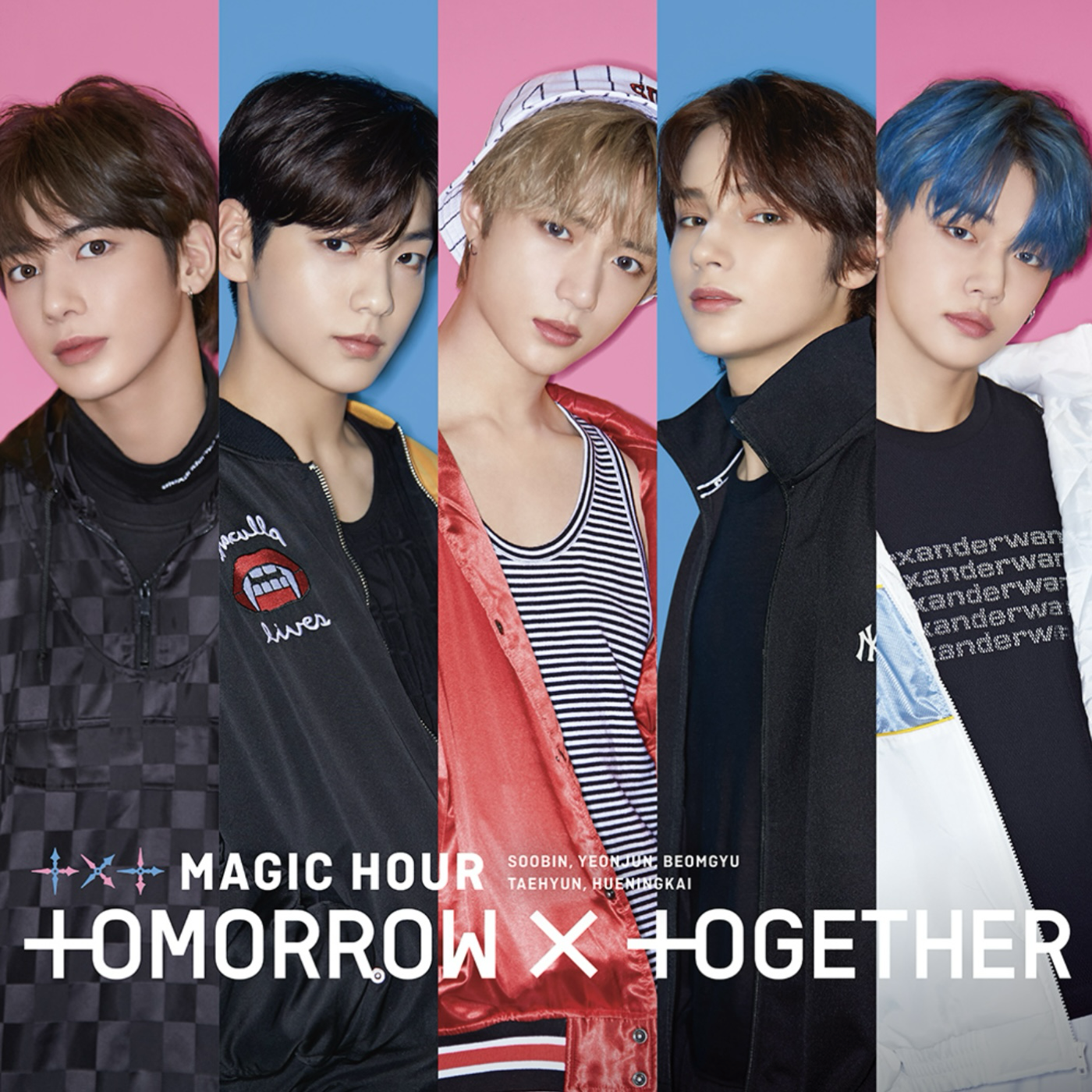 A moment captured by TOMORROW X TOGETHER's fan