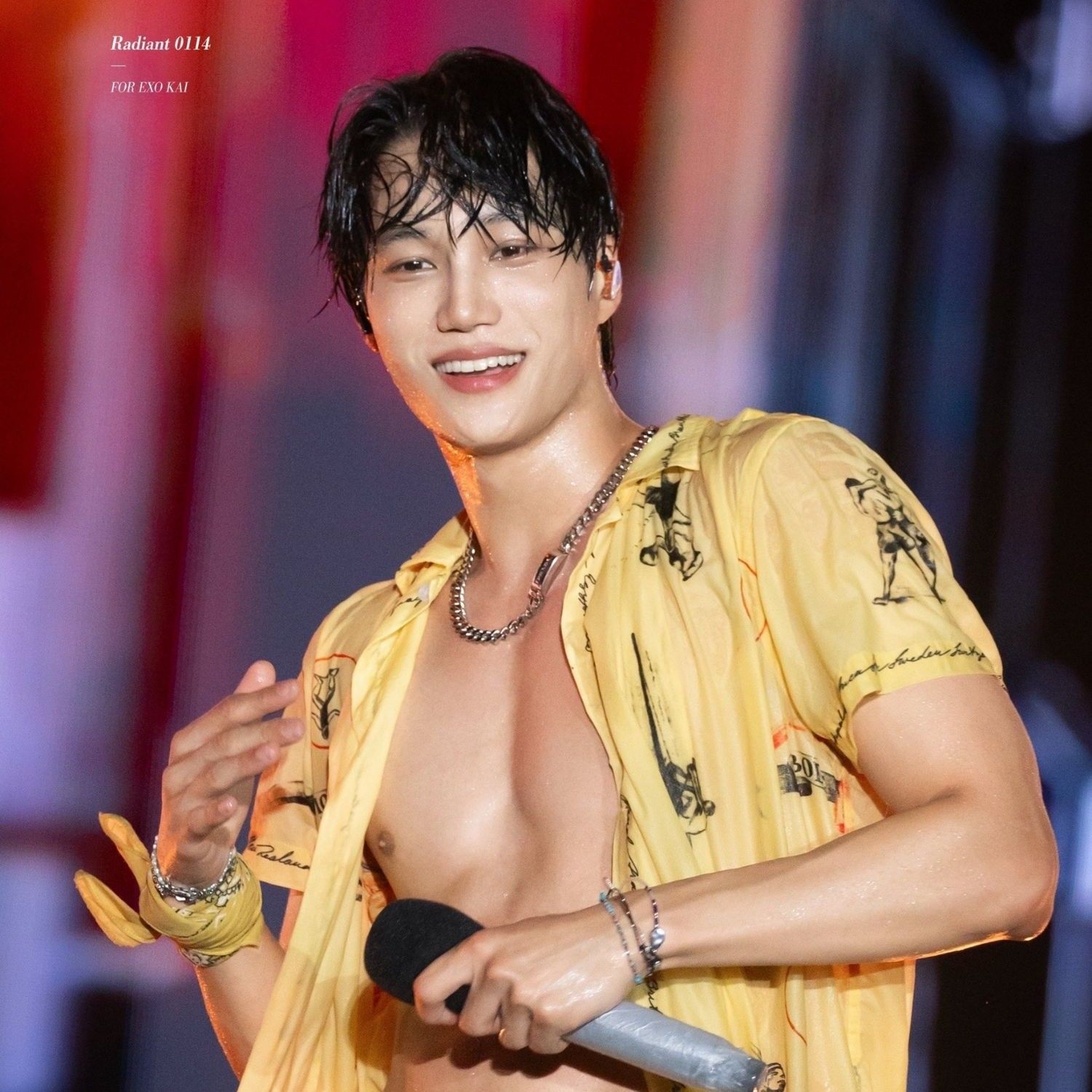Kai (EXO)的幕后花絮