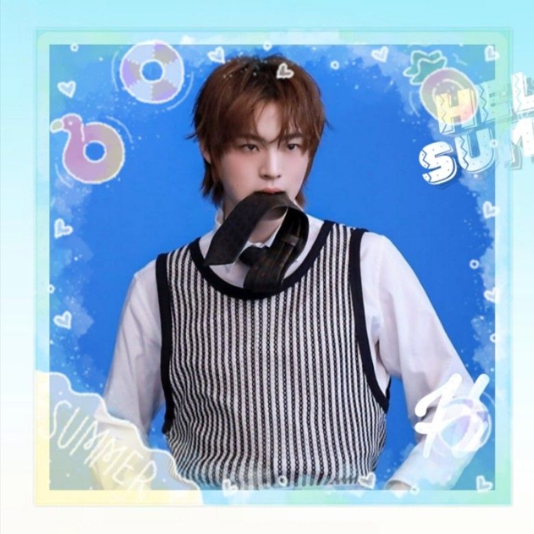 Recent activity shot of Hyojin (ONF)