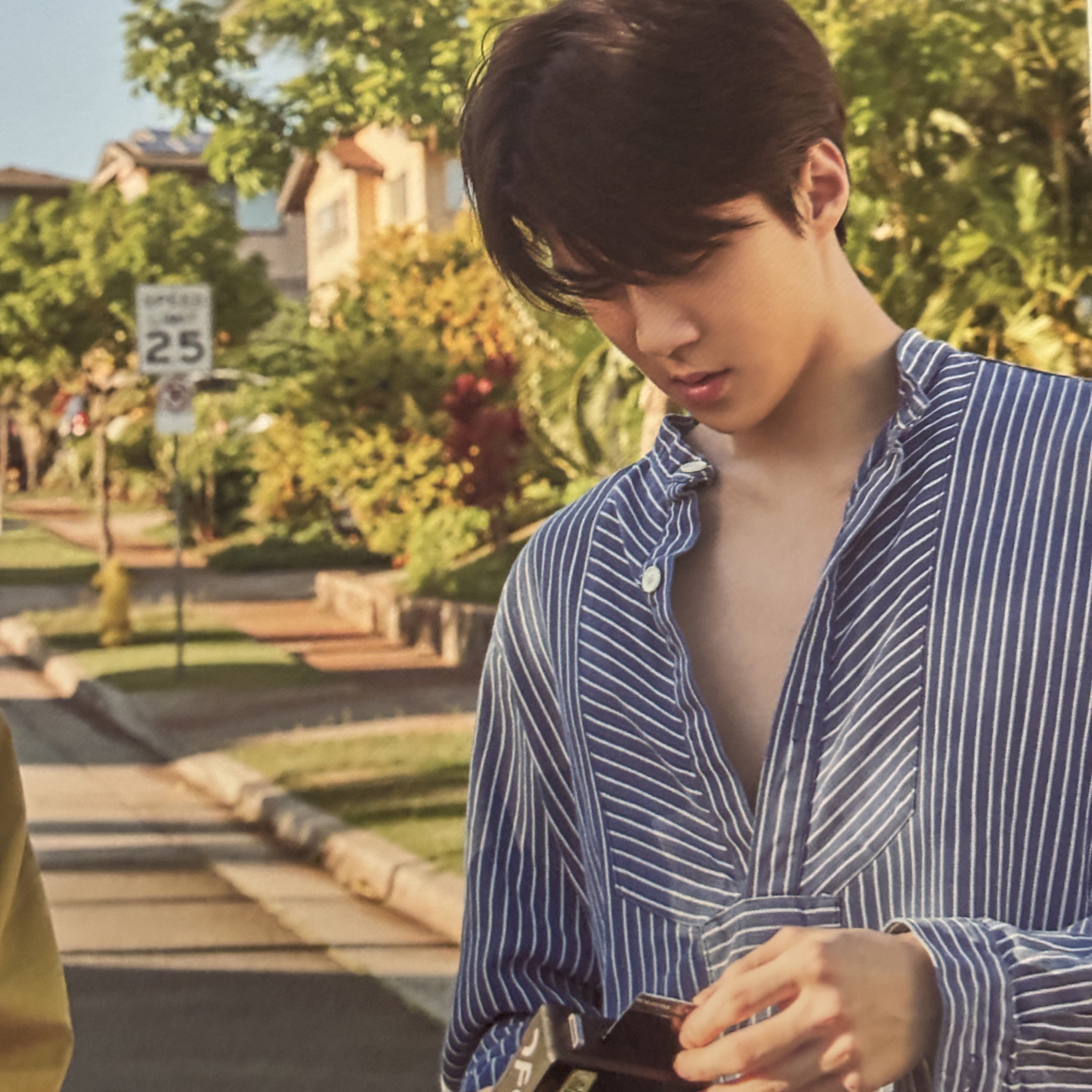 A moment captured by Sehun (EXO)'s fan