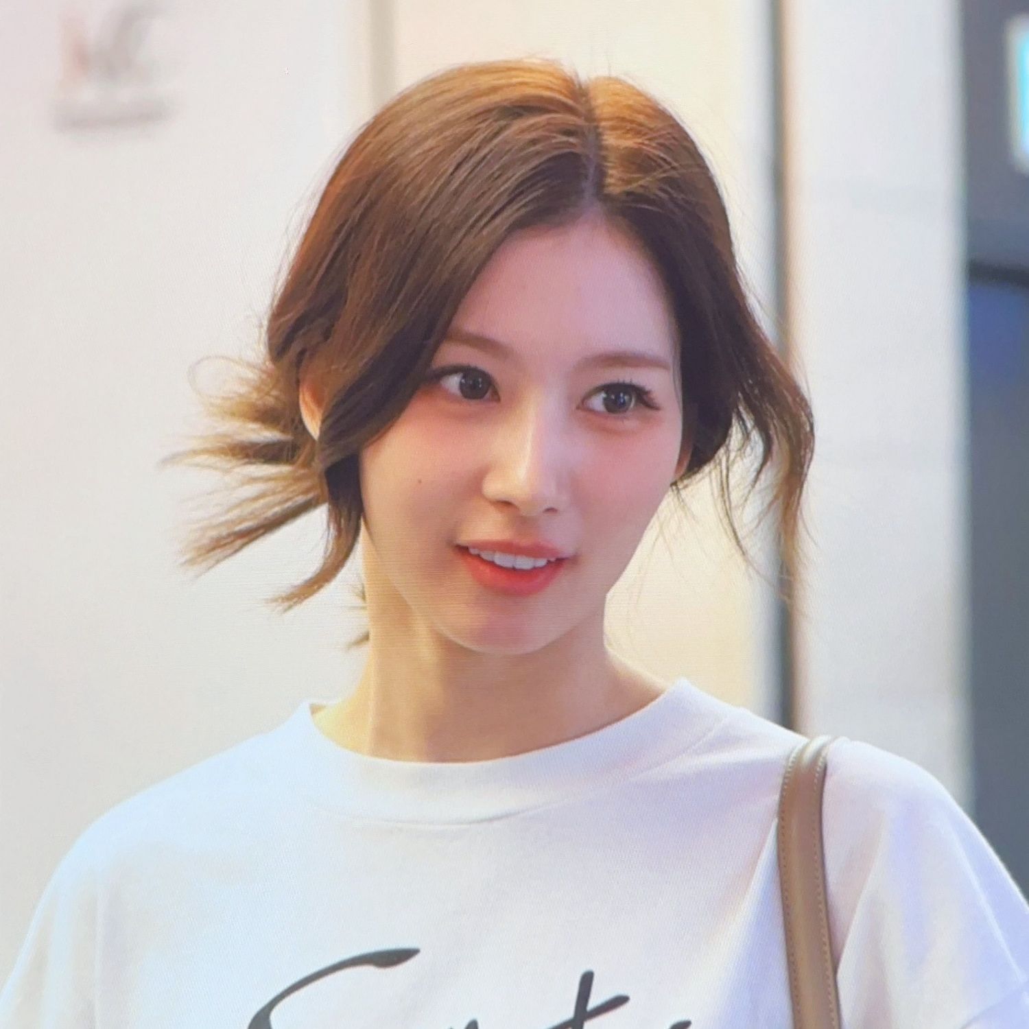 Sana (TWICE)粉絲拍下的瞬間