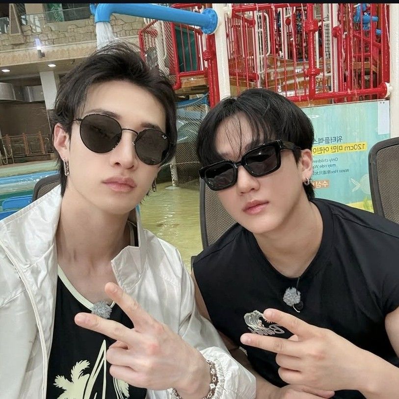 Recent activity shot of Bang Chan (Stray Kids)