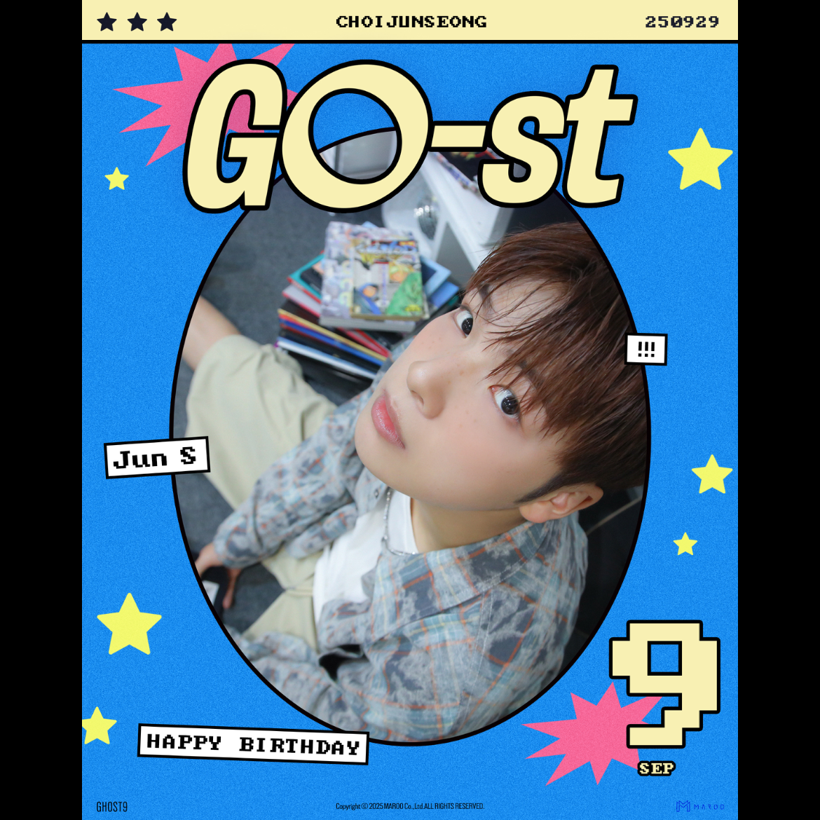 Latest photo of Choi JunSeong (GHOST9)