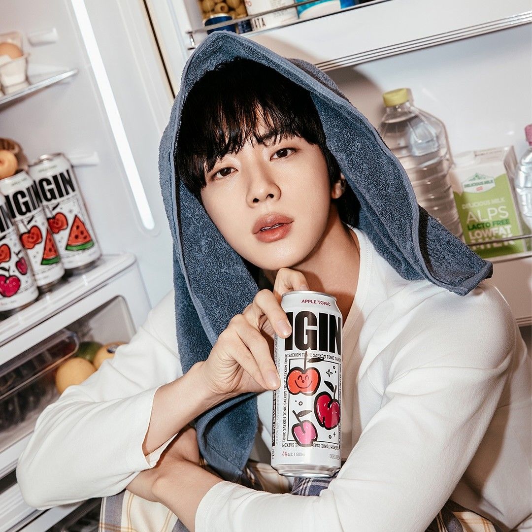 Jin (防彈少年團)粉絲拍下的瞬間