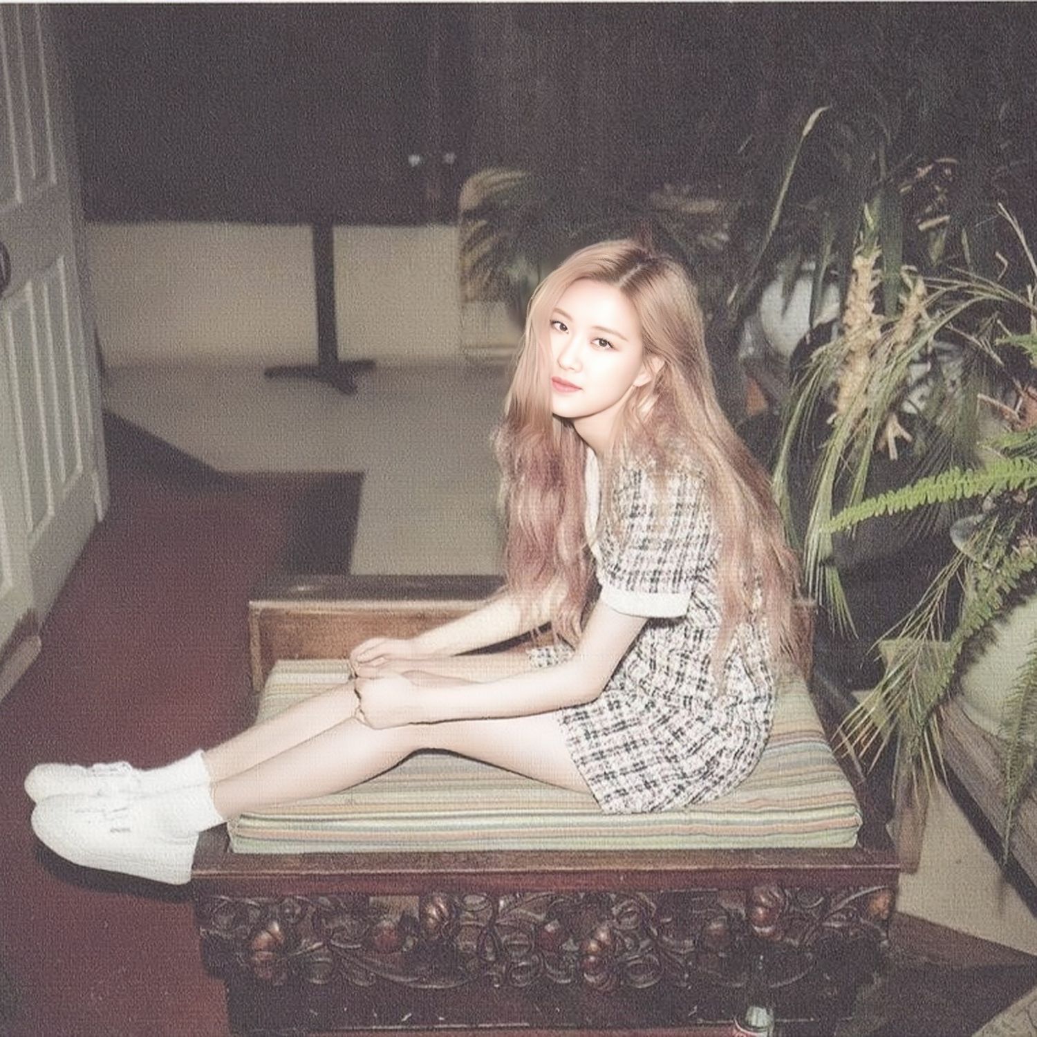 Momen yang diabadikan oleh penggemar ROSÉ (BLACKPINK)