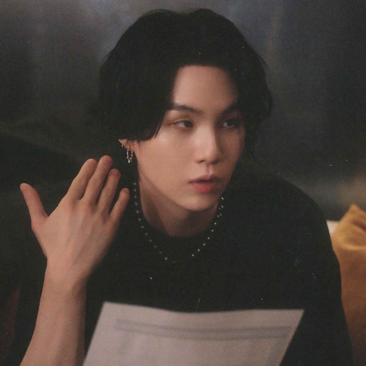 A moment captured by SUGA (BTS)'s fan