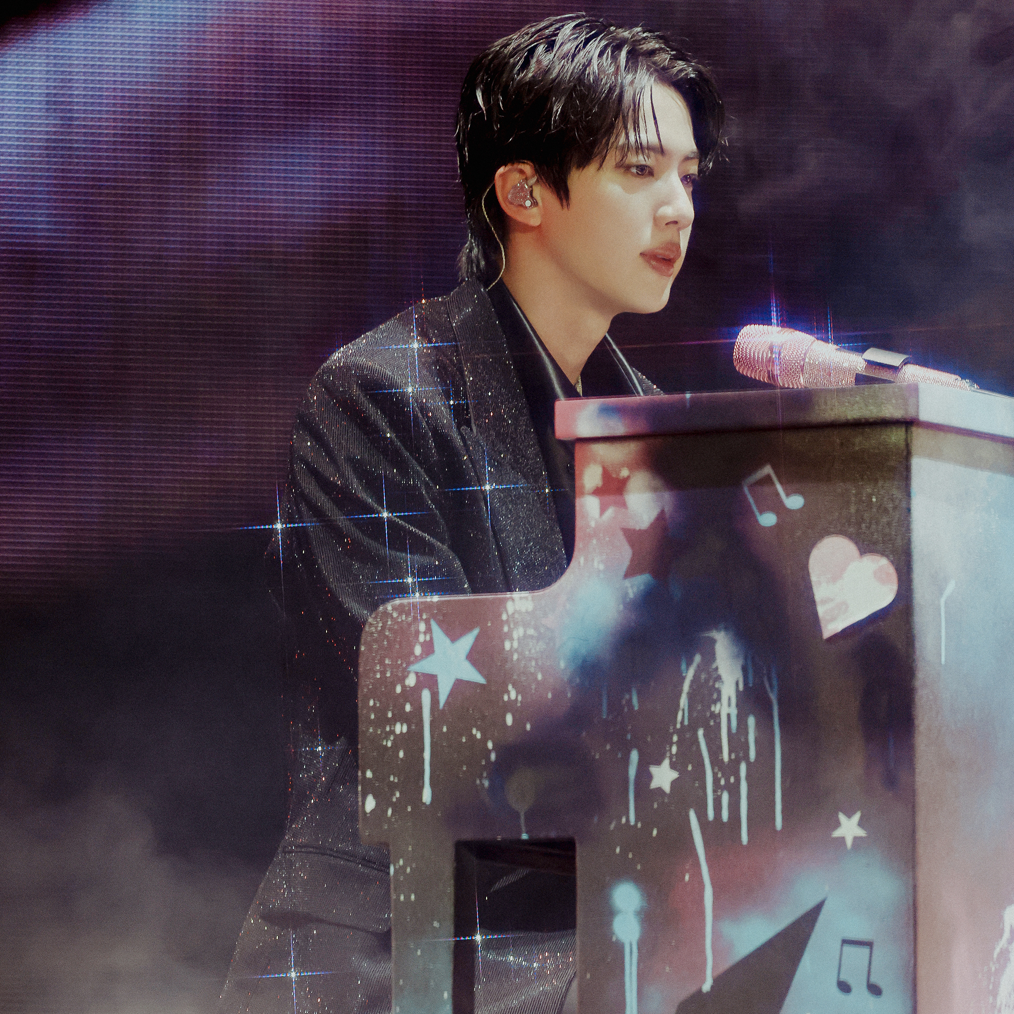 防彈少年團粉絲拍下的瞬間