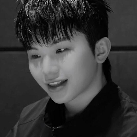 A moment captured by Woozi (SEVENTEEN)'s fan