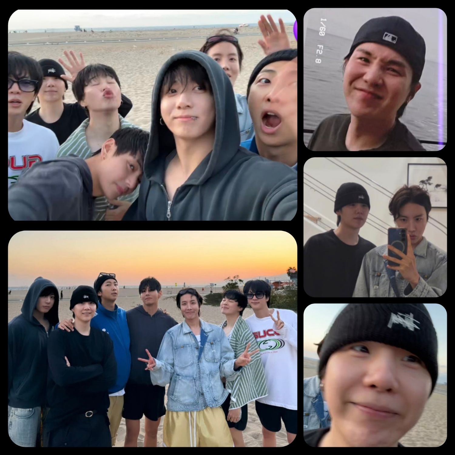 A moment captured by SUGA (BTS)'s fan