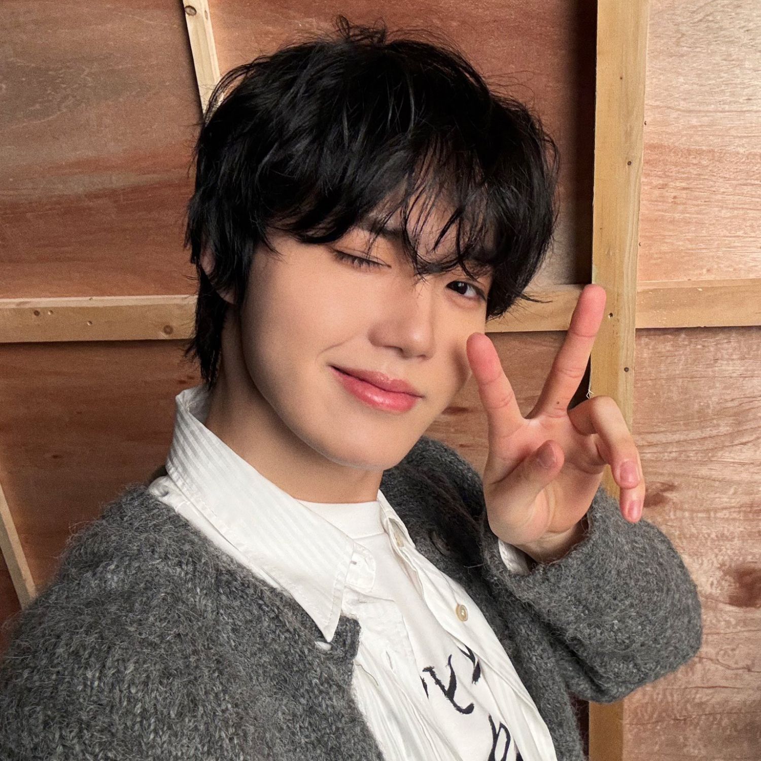 A moment captured by Doyoung (TREASURE)'s fan