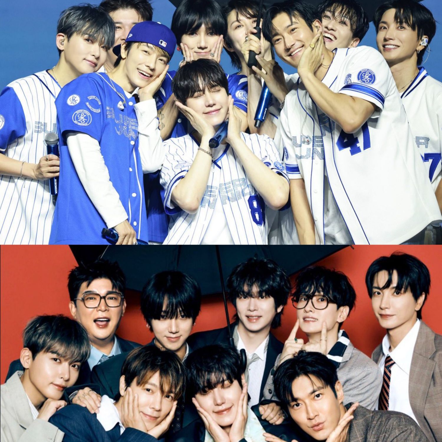 Recent activity shot of Super Junior