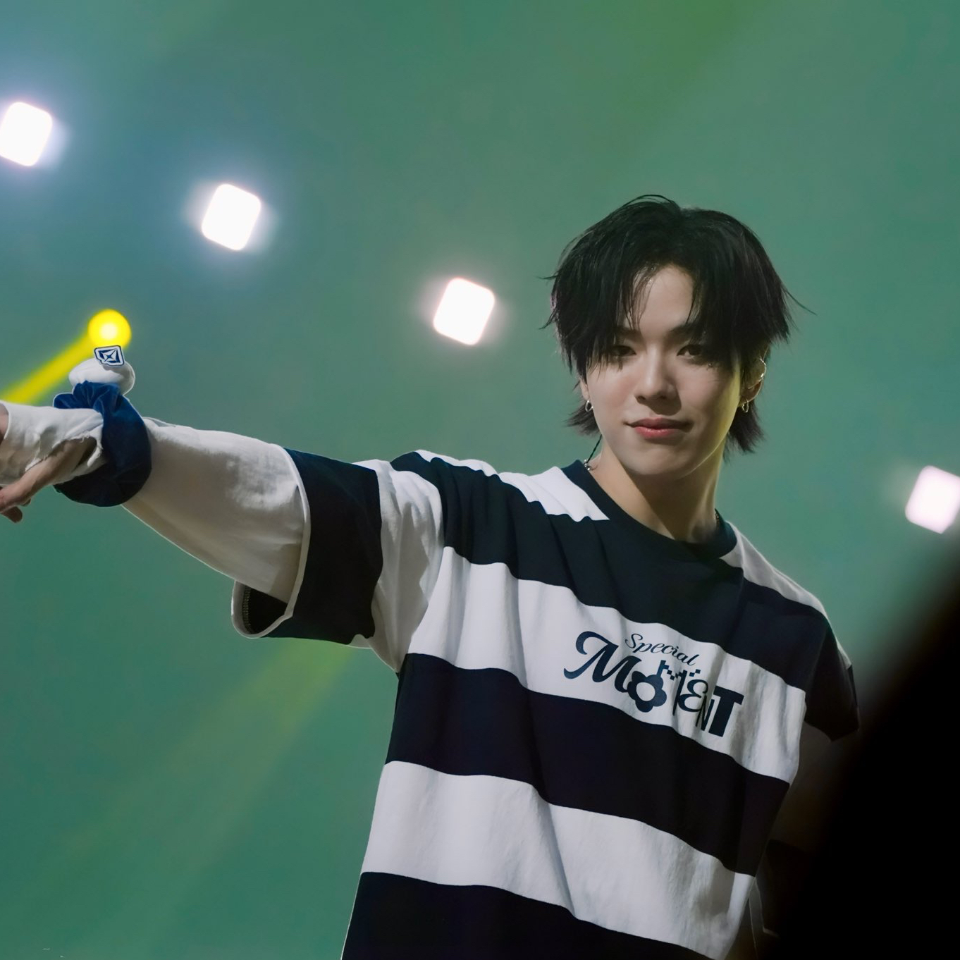 A moment captured by Yoon Jaehyuk (TREASURE)'s fan
