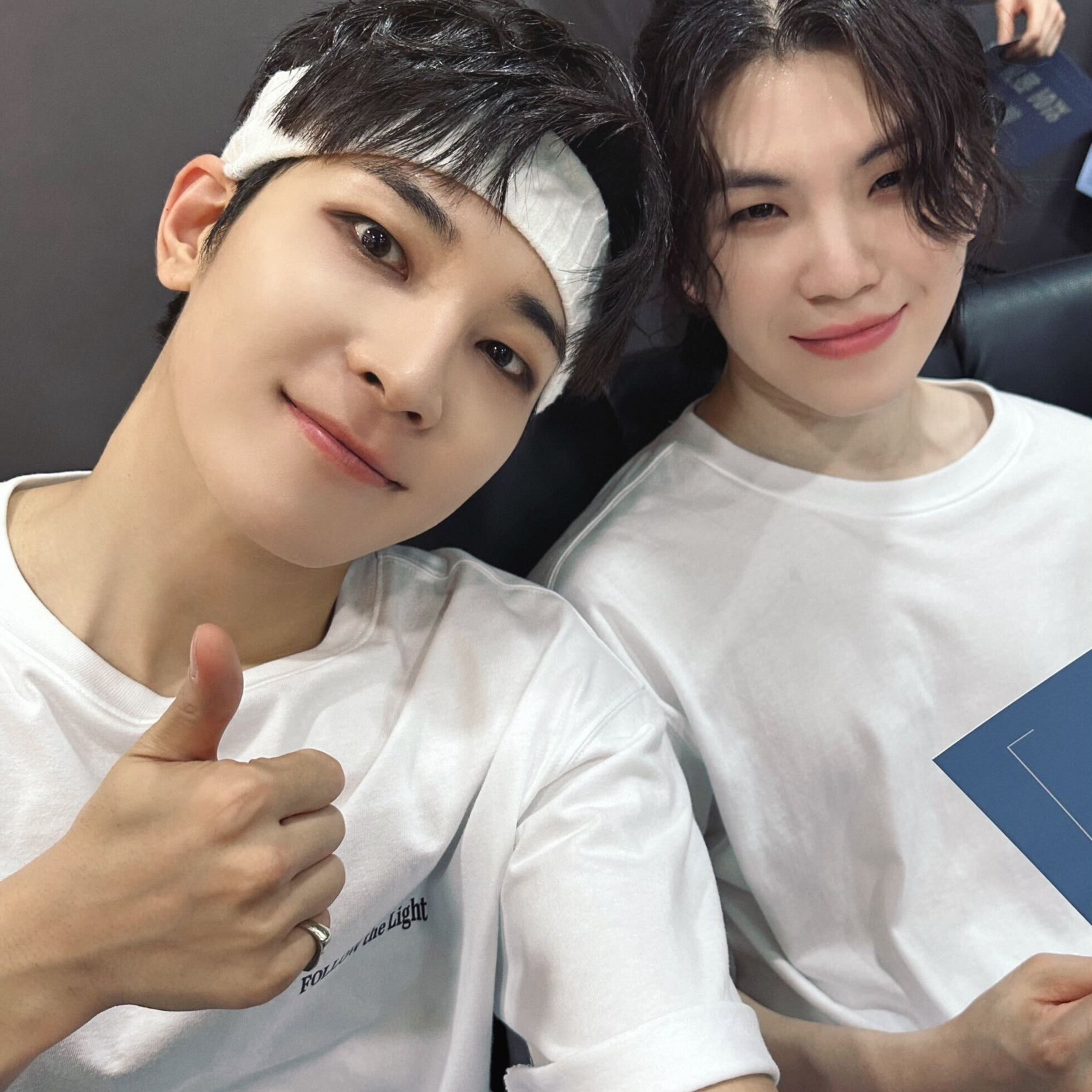 A moment captured by SEVENTEEN's fan