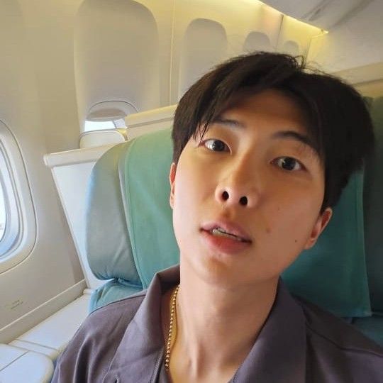 Recent activity shot of RM (BTS)