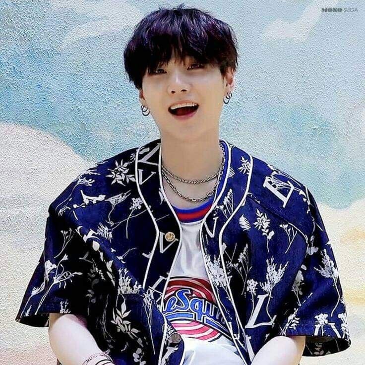 Recent activity shot of SUGA (BTS)