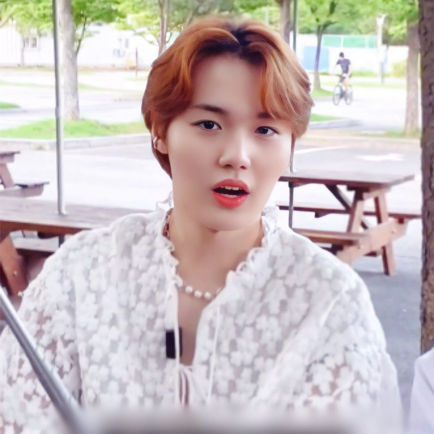 Recent activity shot of Doyoung (TREASURE)