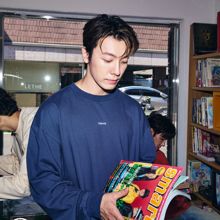 Behind-the-scenes cut of Donghae (Super Junior)