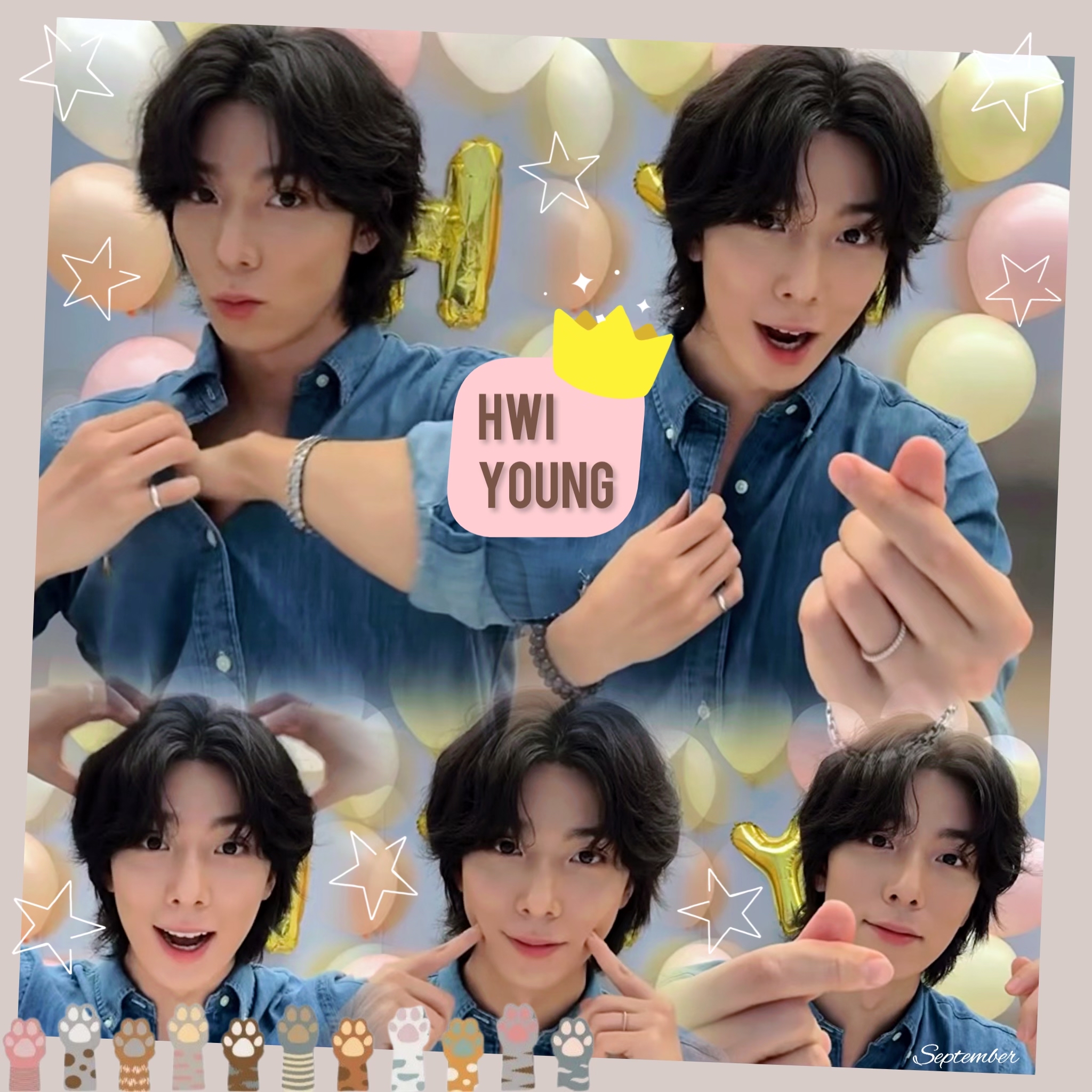 Behind-the-scenes cut of Hwiyoung (SF9)