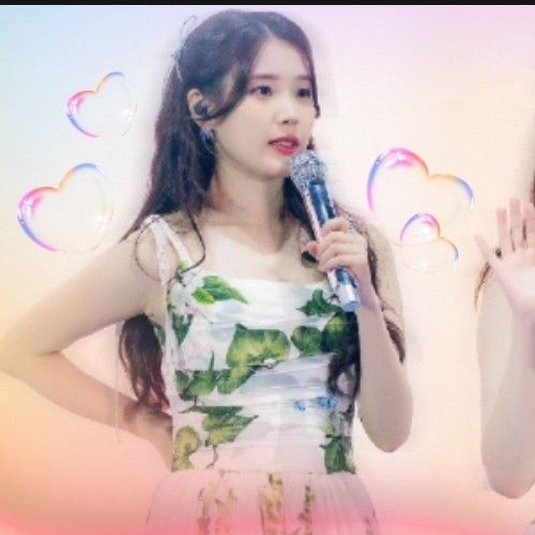 A moment captured by IU's fan