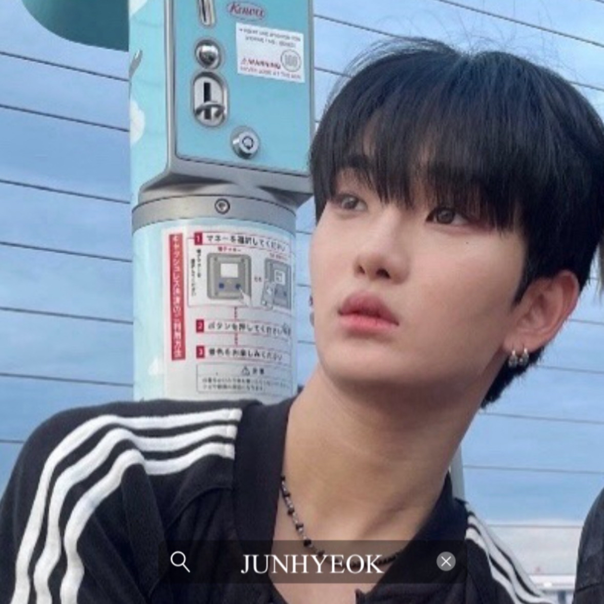 Behind-the-scenes cut of Junhyeok (n.SSign)