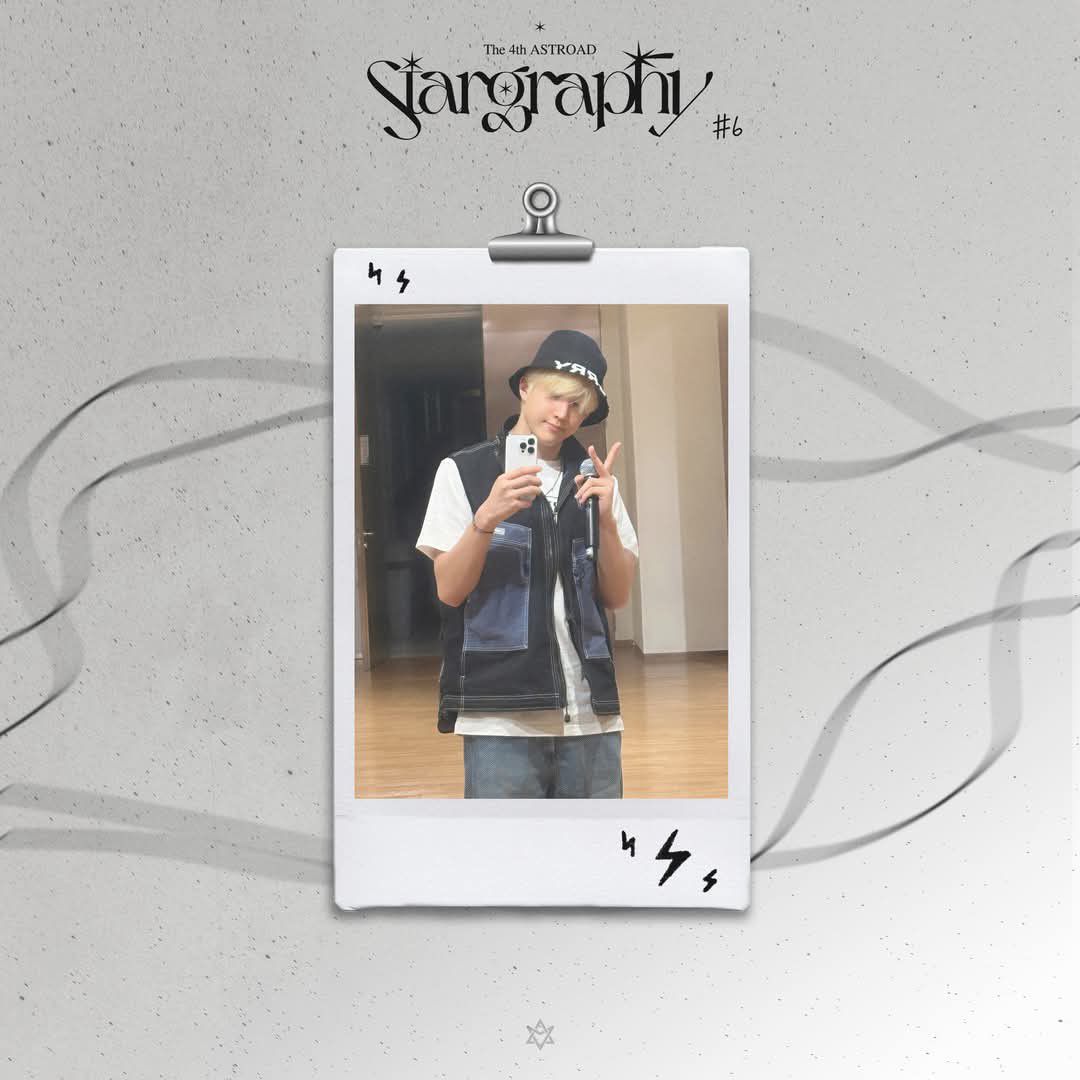 A moment captured by Jinjin (ASTRO)'s fan