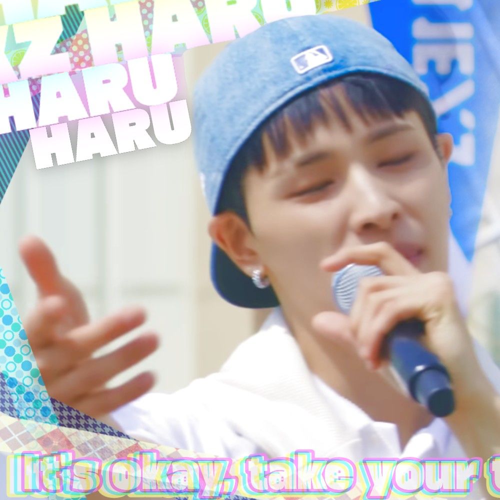A moment captured by Haru (NEXZ)'s fan