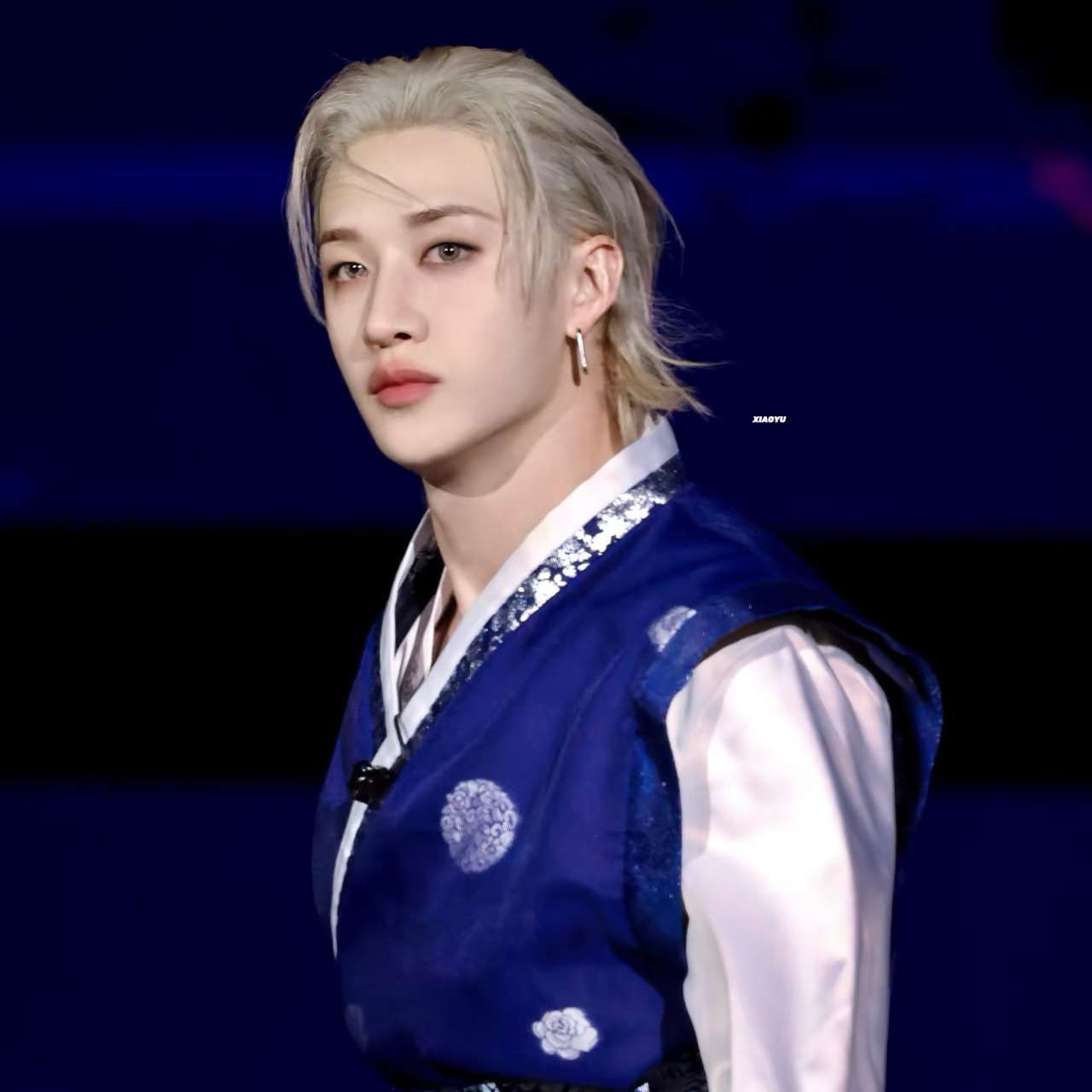 A moment captured by Bang Chan (Stray Kids)'s fan