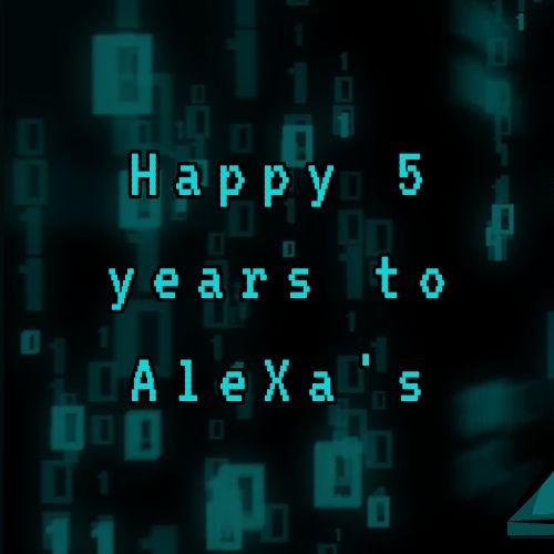 AleXaの舞台裏ショット