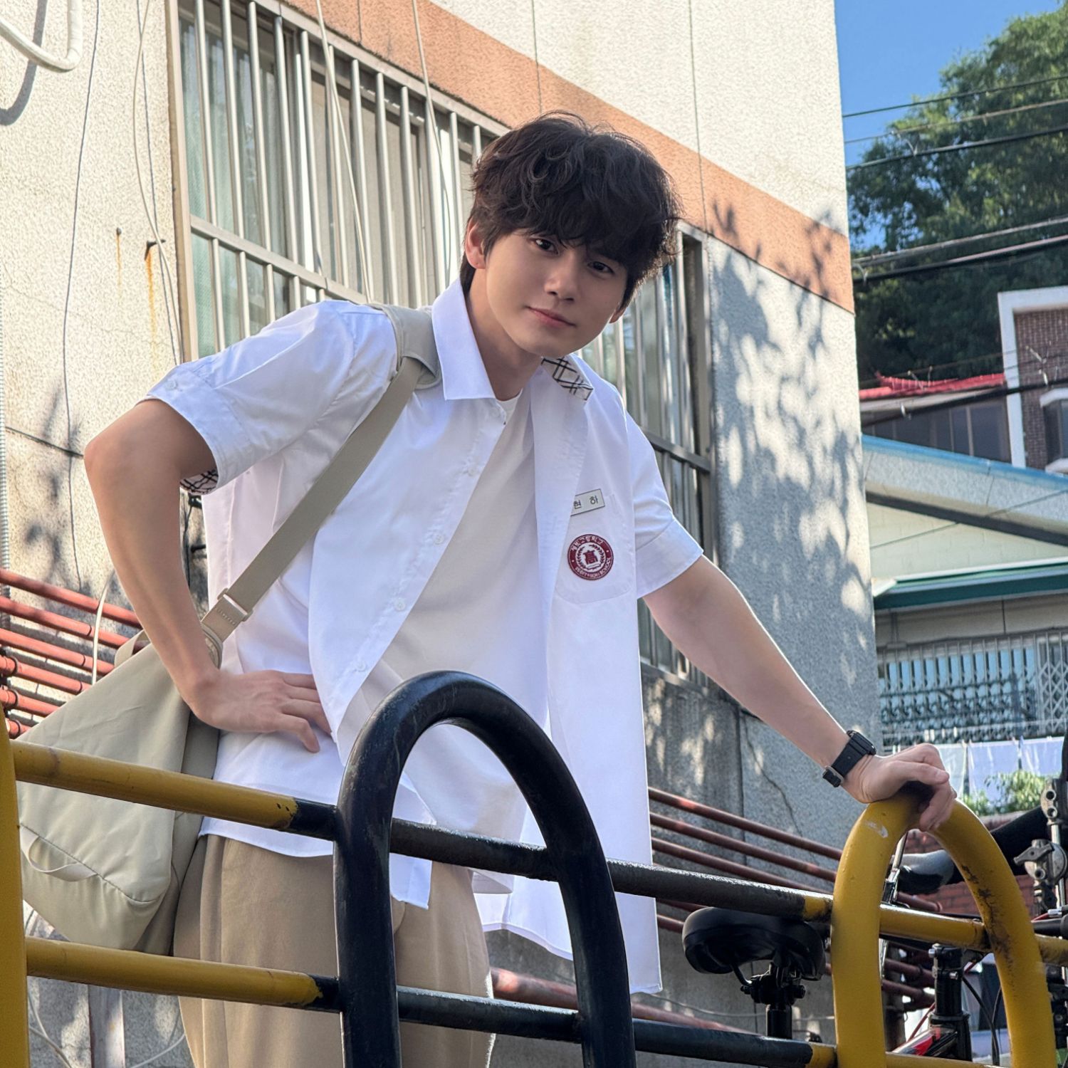 옹성우의 비하인드 컷