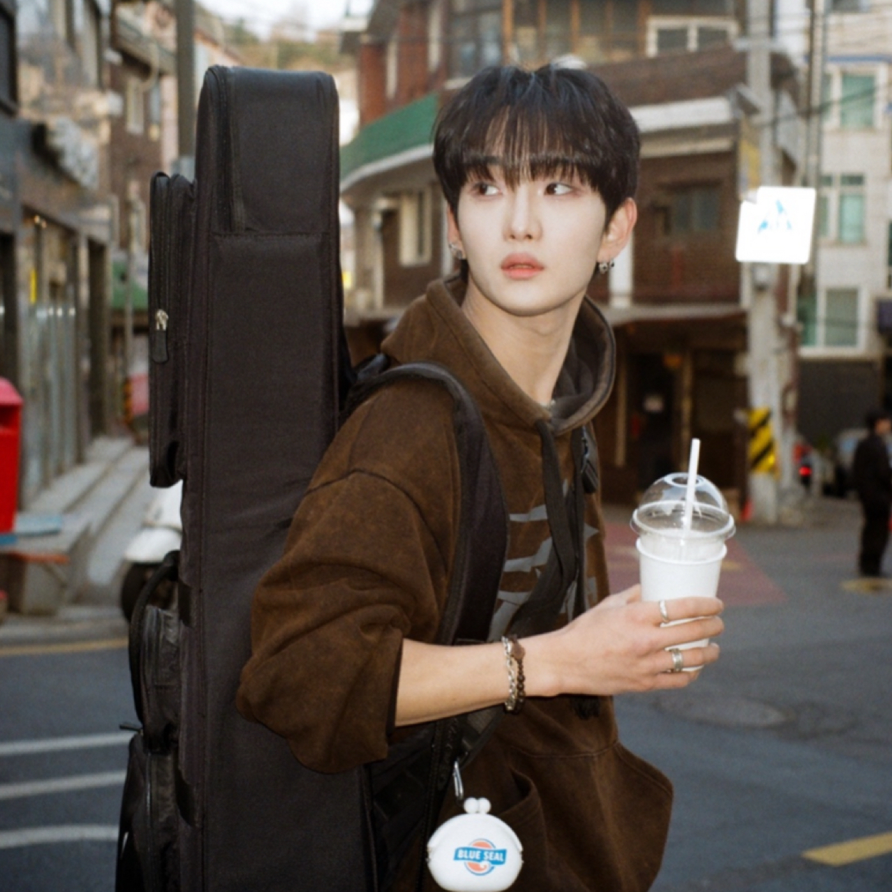 A moment captured by Junhyeok (n.SSign)'s fan