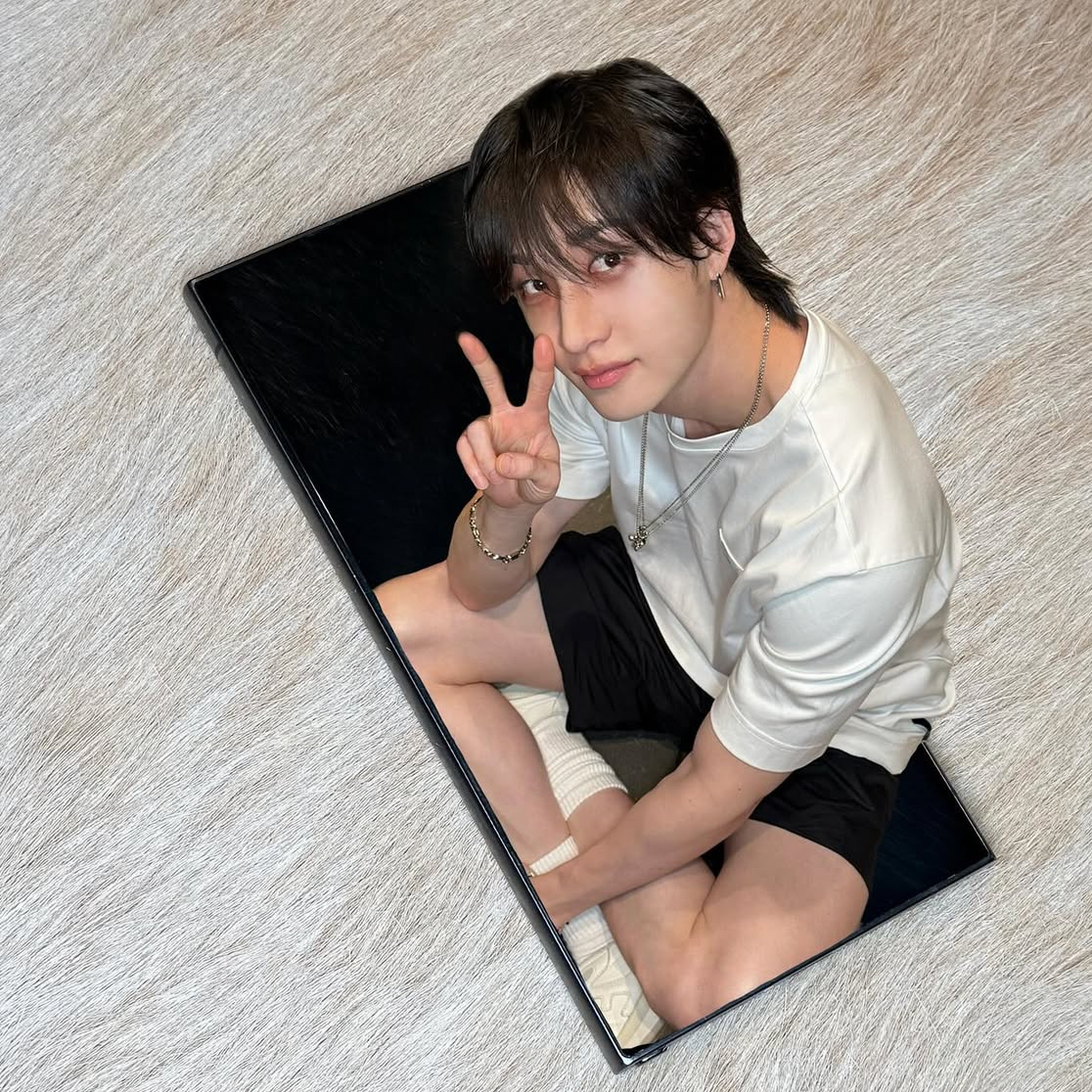 Recent activity shot of Bang Chan (Stray Kids)