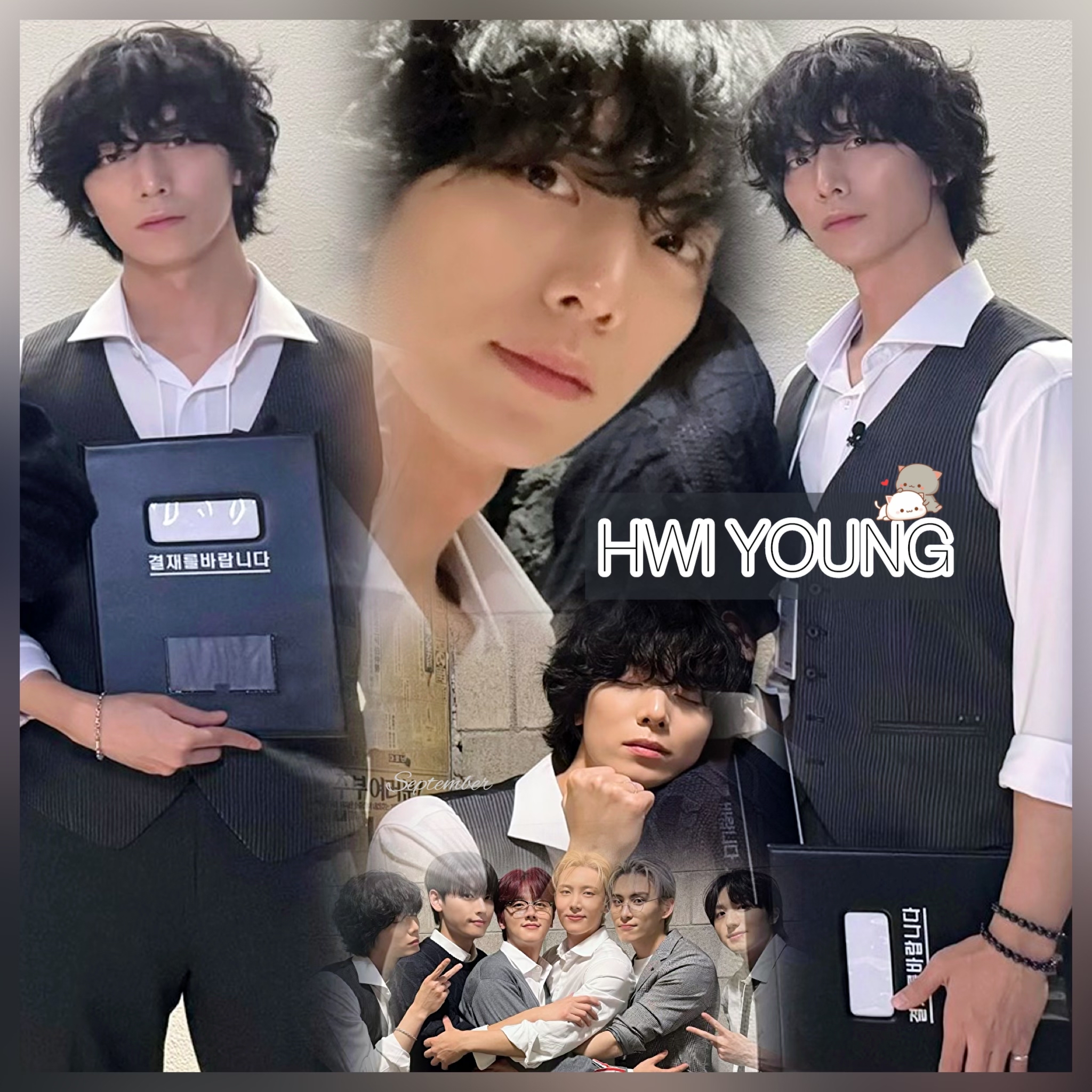 A moment captured by Hwiyoung (SF9)'s fan