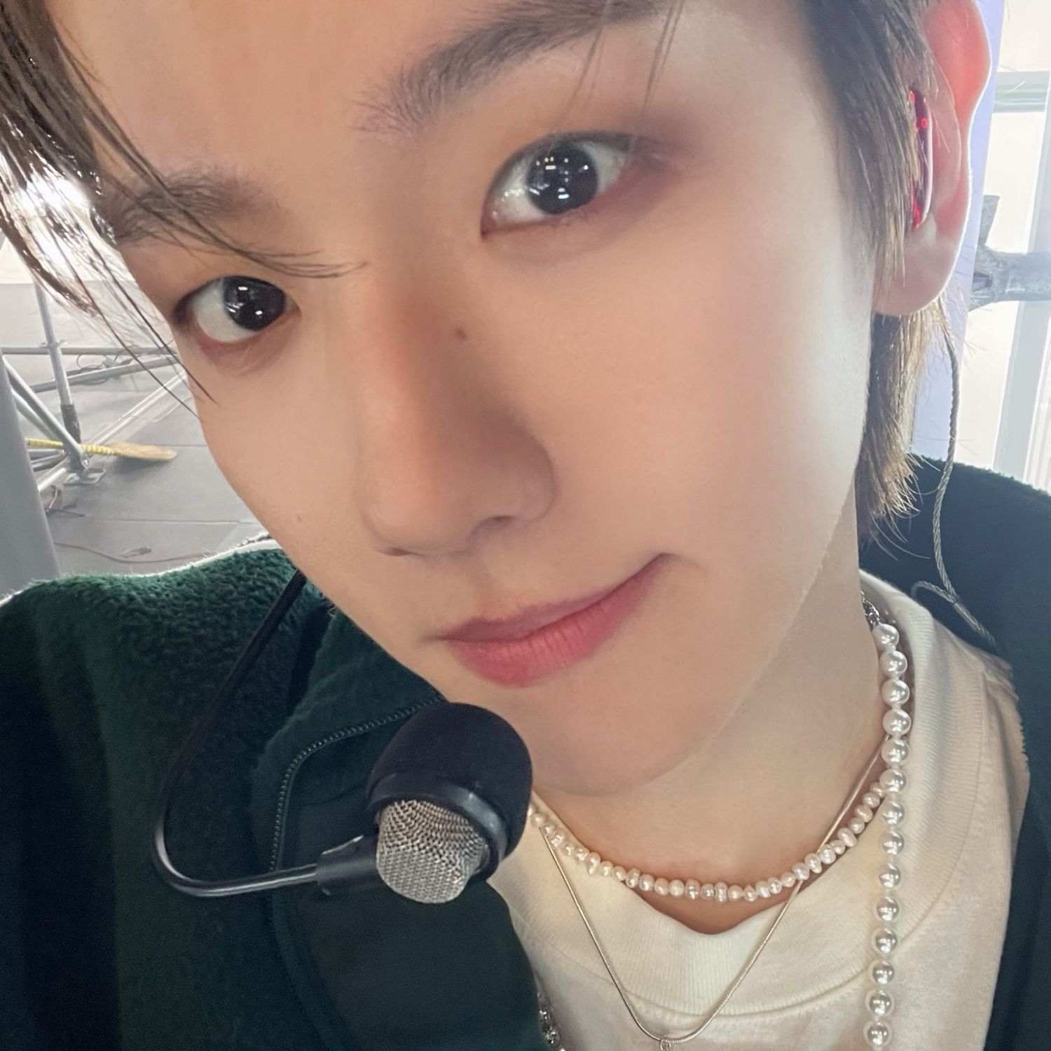 A moment captured by Baekhyun (EXO)'s fan