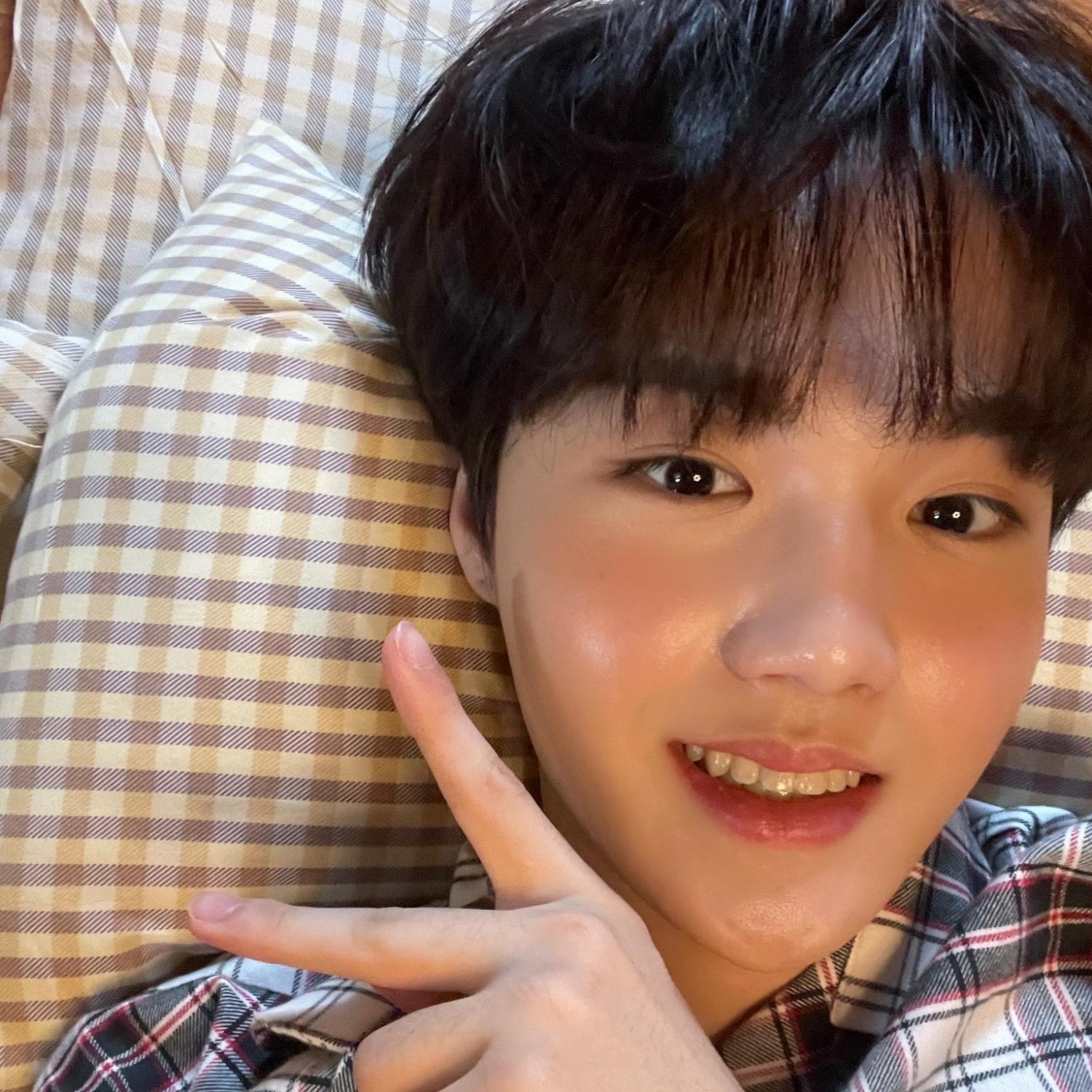 A moment captured by Doyoung (TREASURE)'s fan