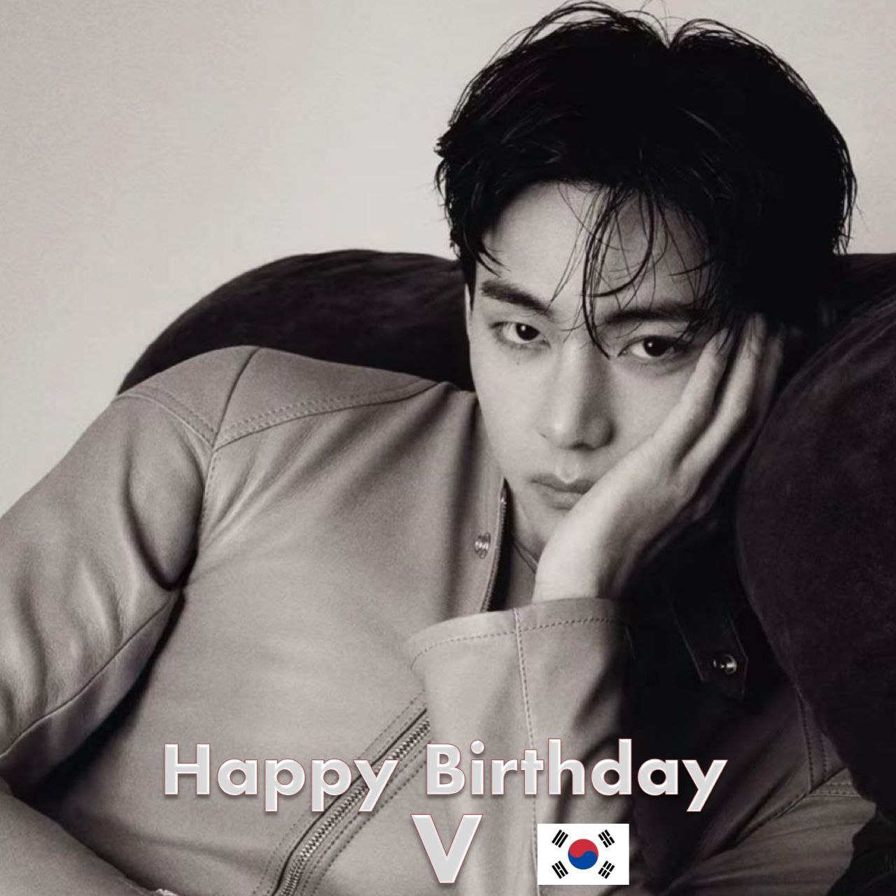 A moment captured by V (BTS)'s fan