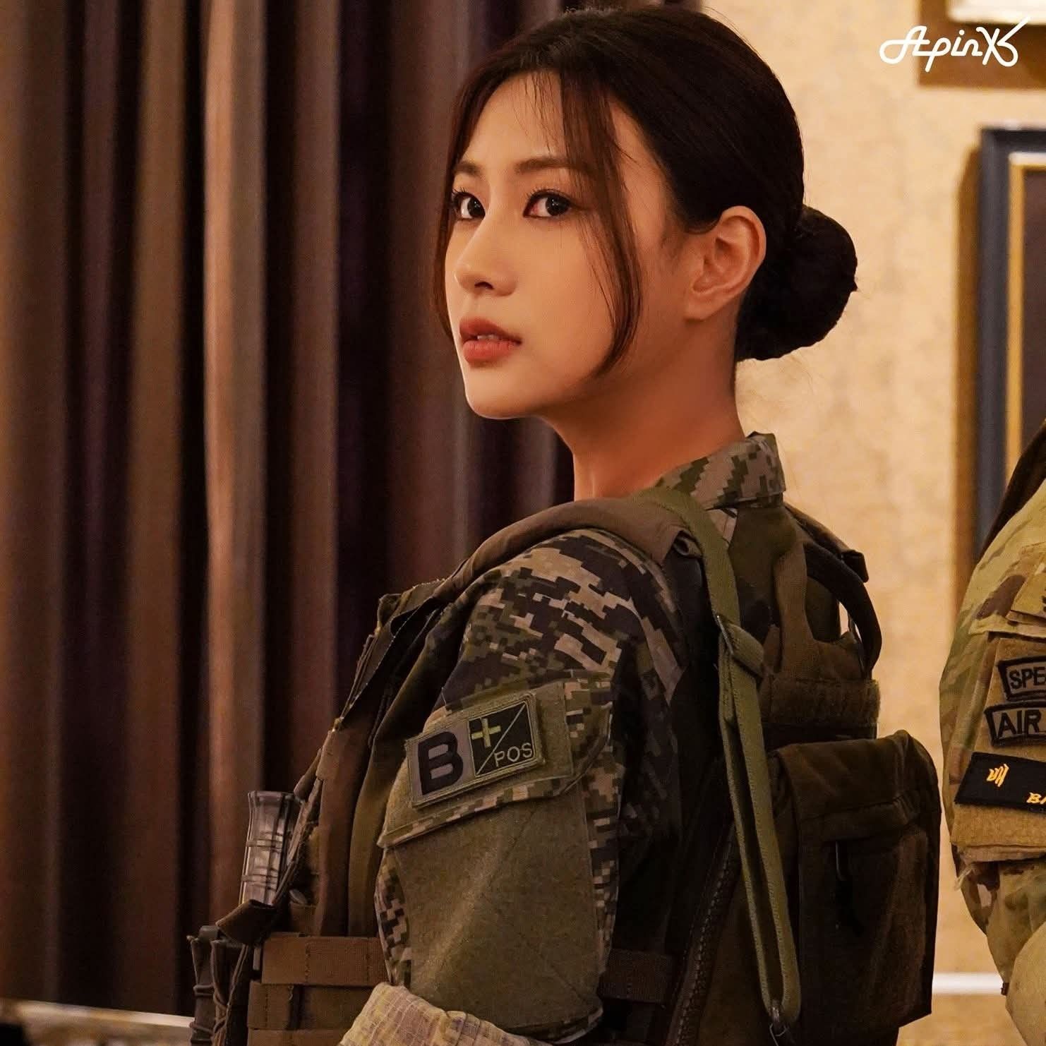 A moment captured by Oh Hayoung (Apink)'s fan
