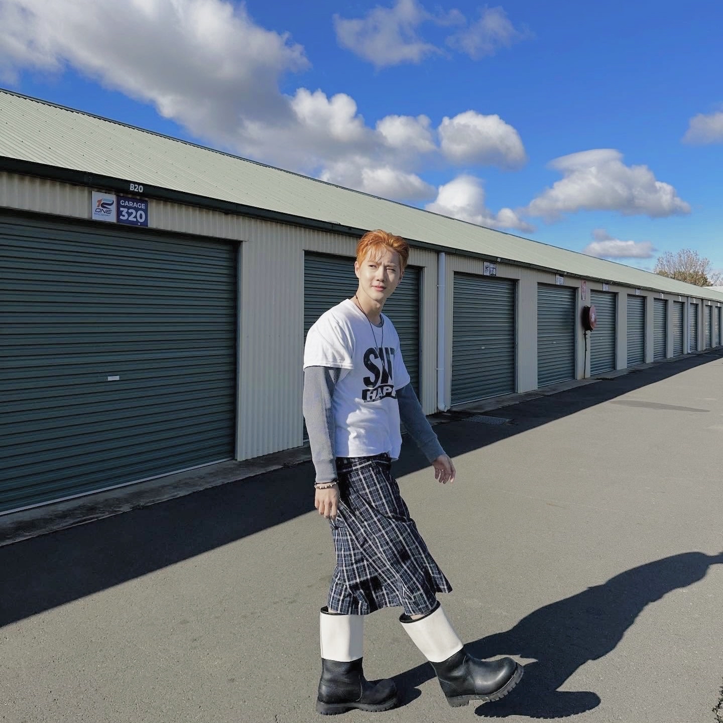 A moment captured by Suho (EXO)'s fan