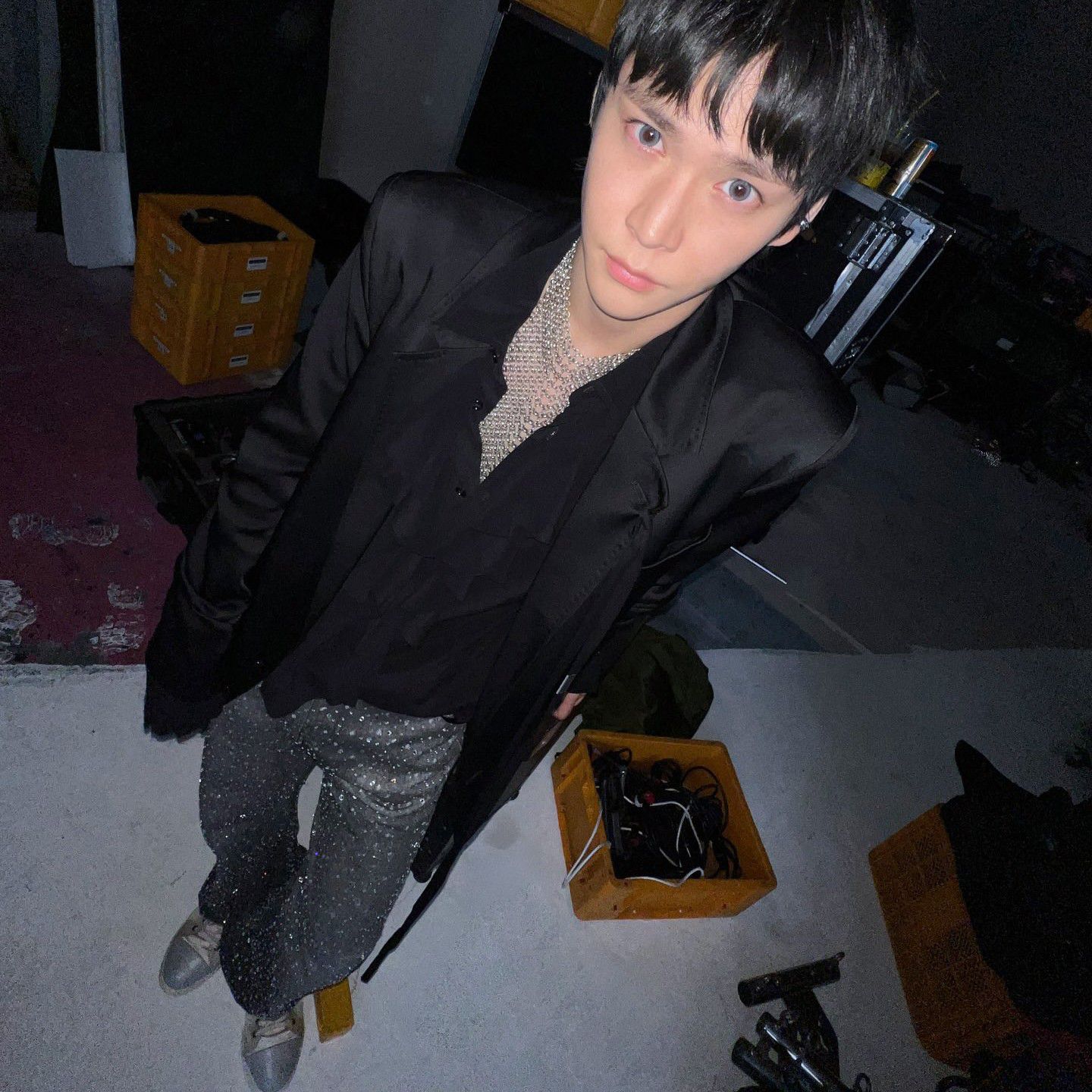 Momen yang diabadikan oleh penggemar Eunseok (RIIZE)